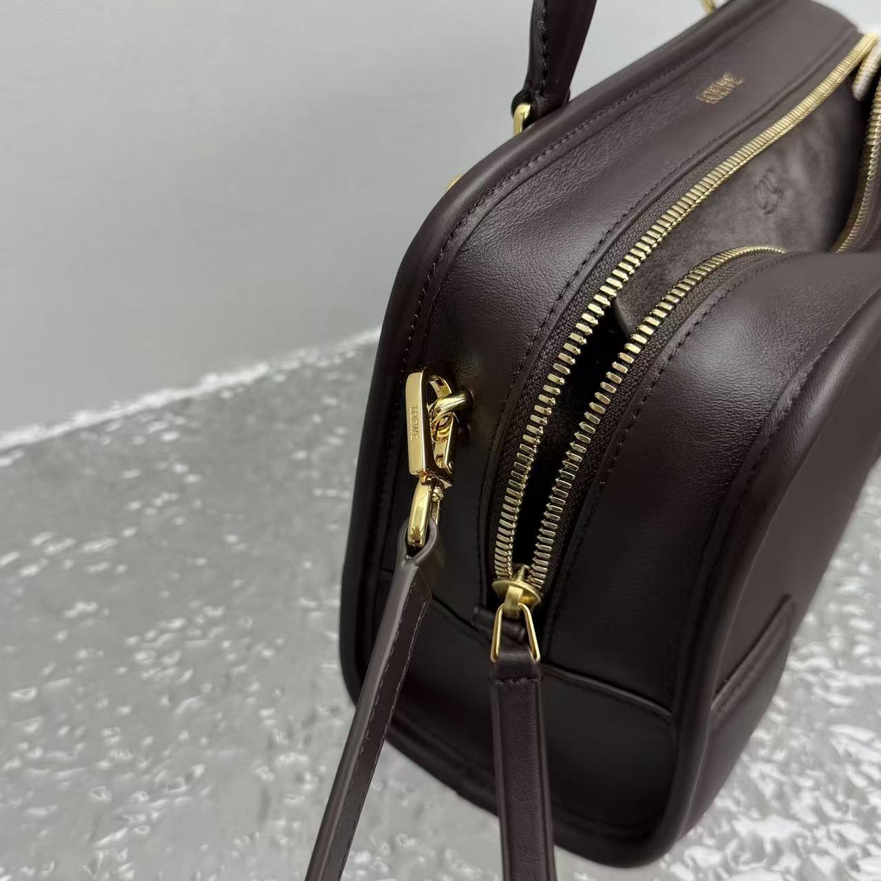 Loewe 2026 Amazona 180 Bag 24cm Brown Soft Calfskin
