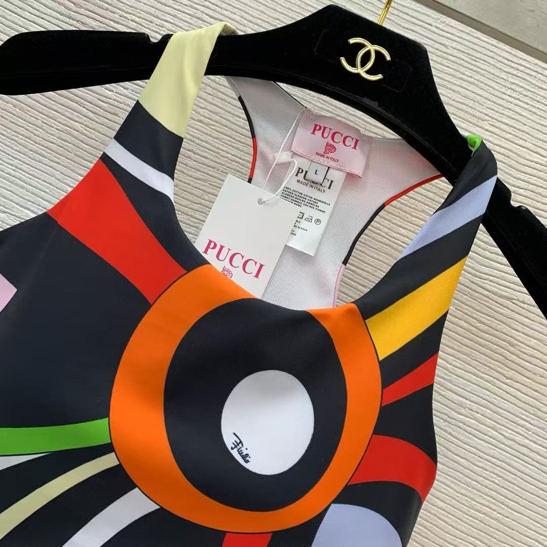 Pucci 2026 Two-piece Tracksuit Multi-colored Cotton