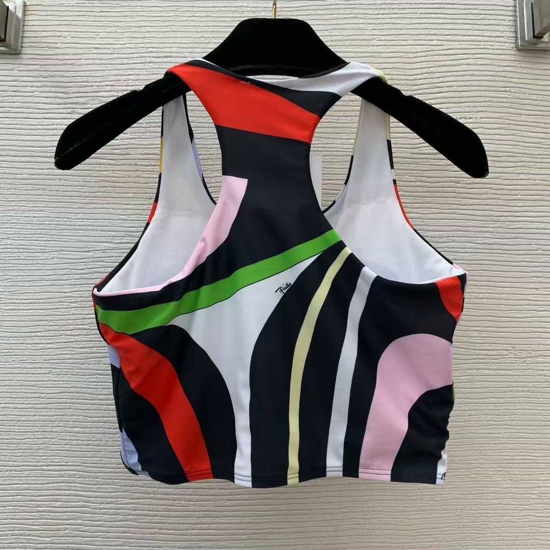 Pucci 2026 Two-piece Tracksuit Multi-colored Cotton