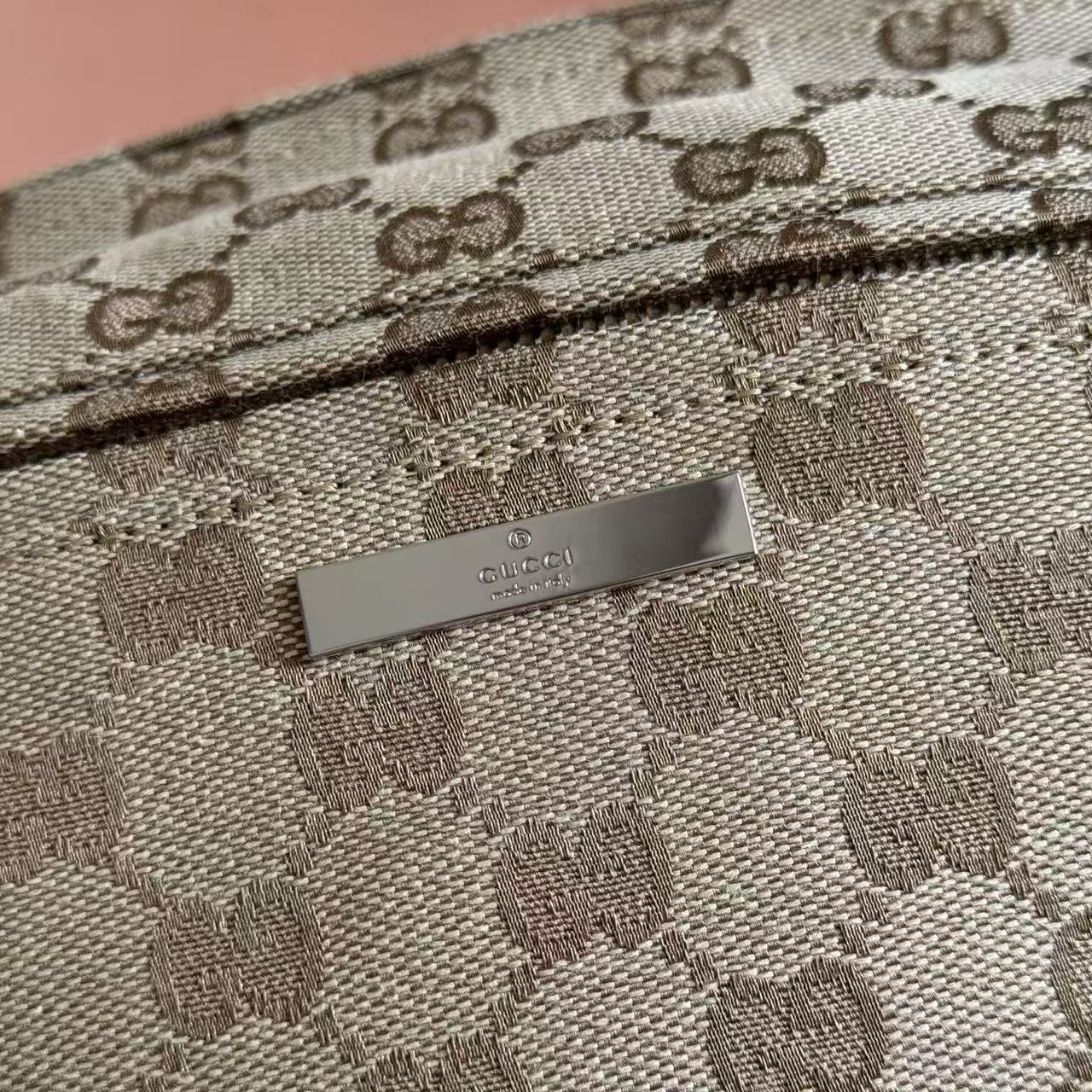 Gucci 2026 Bumbag 30cm Beige Canvas Leather