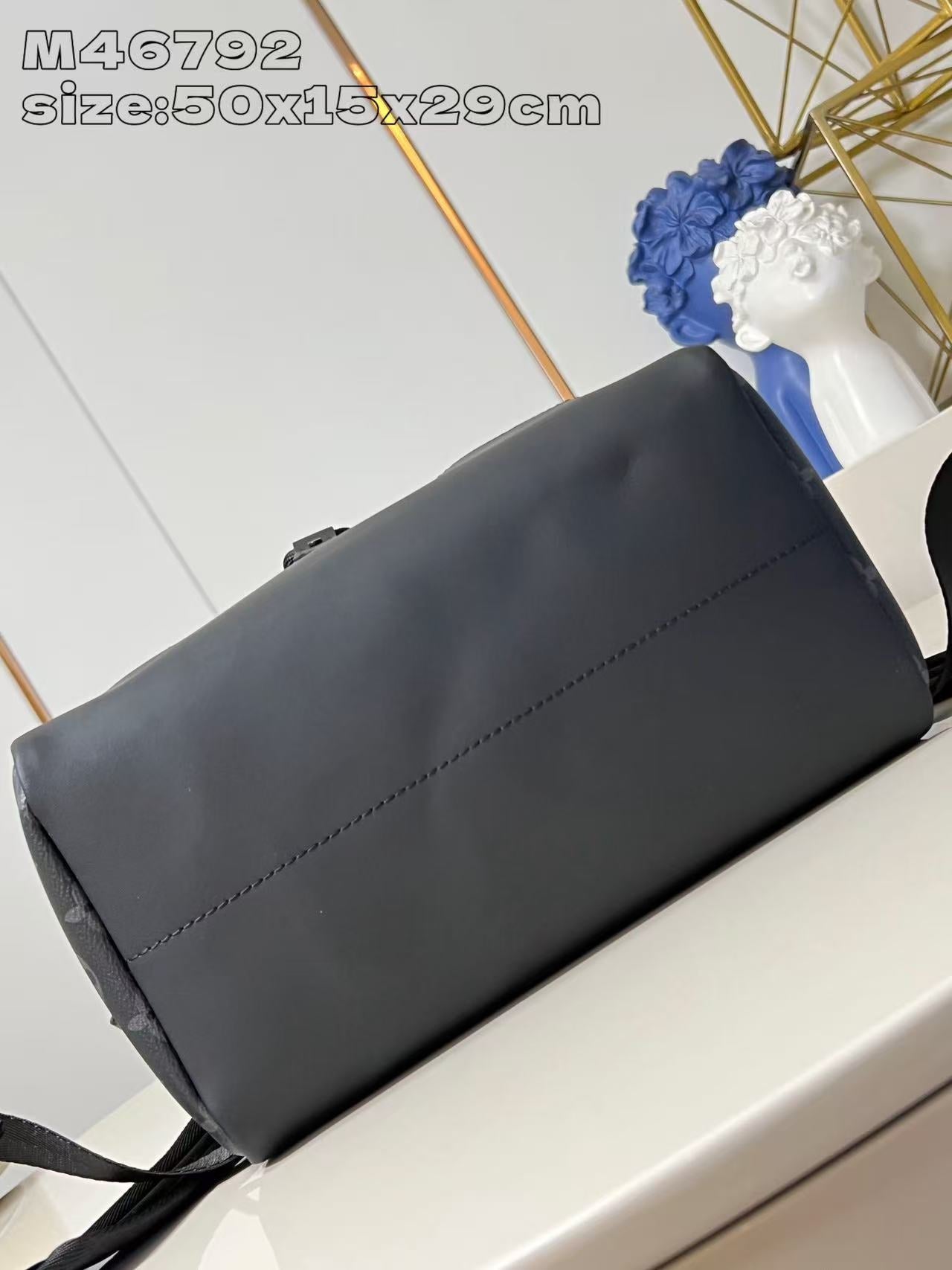 Louis Vuitton 2026 Getaway Backpack Black Leather