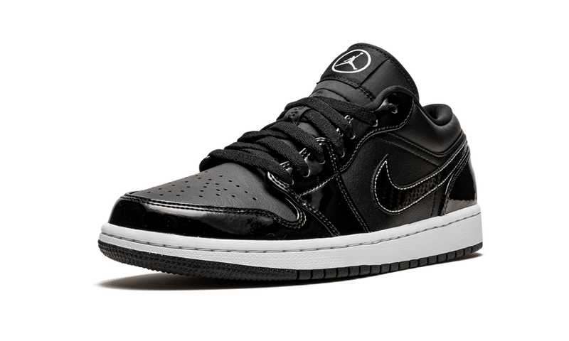 Nike Air Jordan 1 Black Patent Leather Cowhide 02