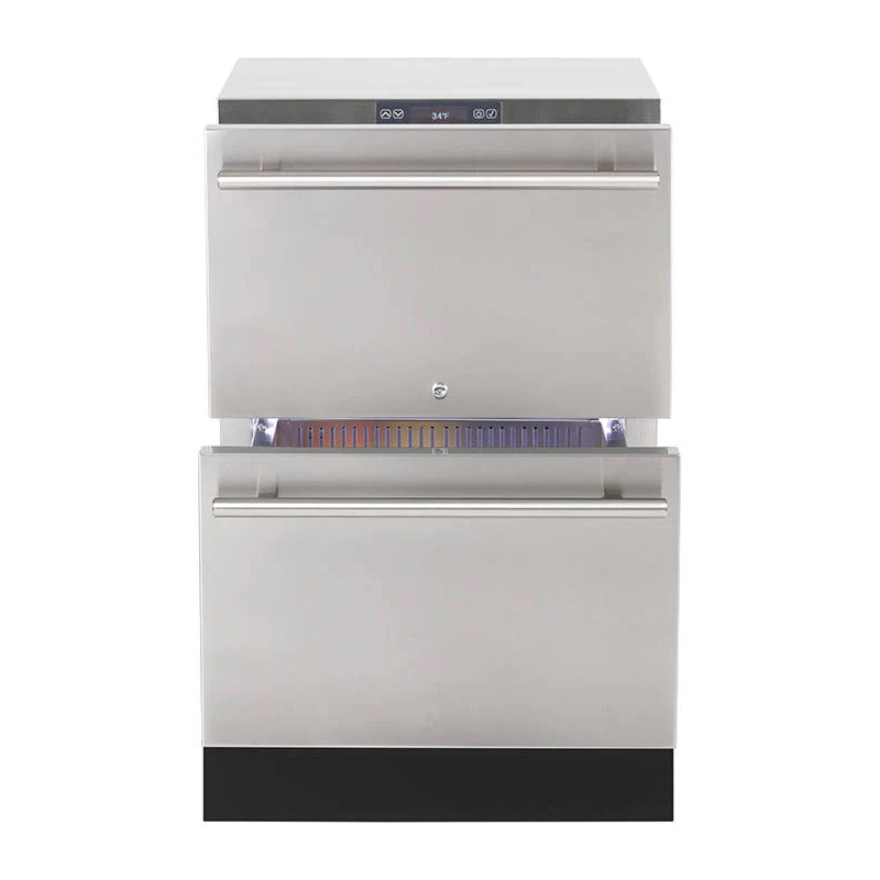 Sapphire 24" Refrigerator with Drawers