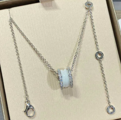 ZERO 1 DIAMOND CERAMIC NECKLACE