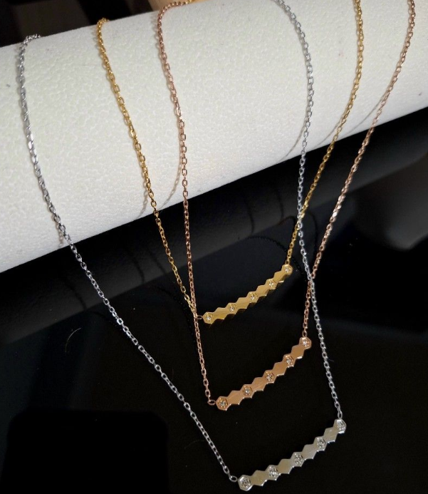 BEE LOVE NECKLACE DIAMOND