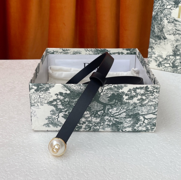 Dior Belt 15mm Smooth Calfskin 189895