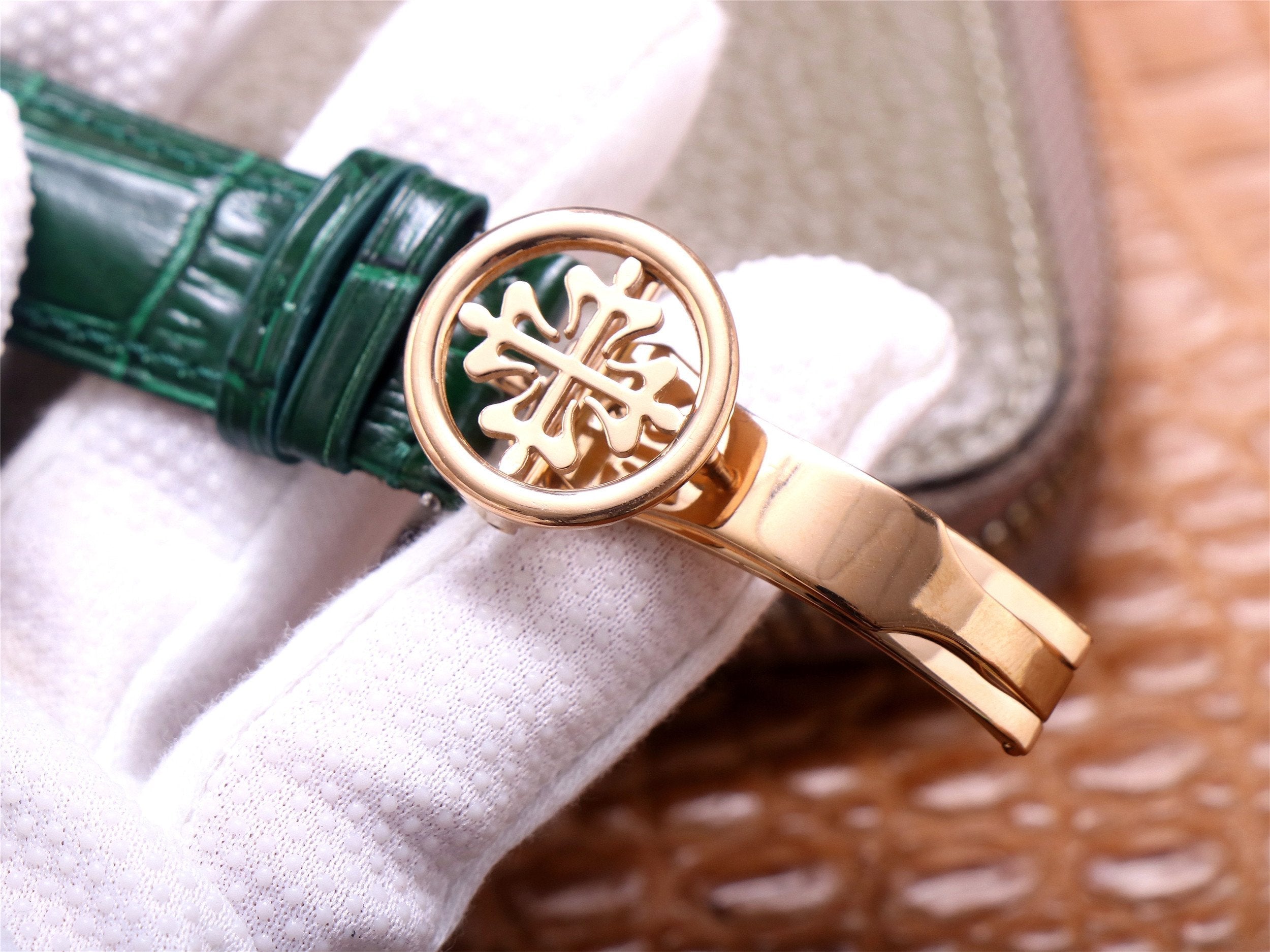 PATEK CELESTIAL GRAND COMPLICATIONS ROSE GOLD GREEN DIAL