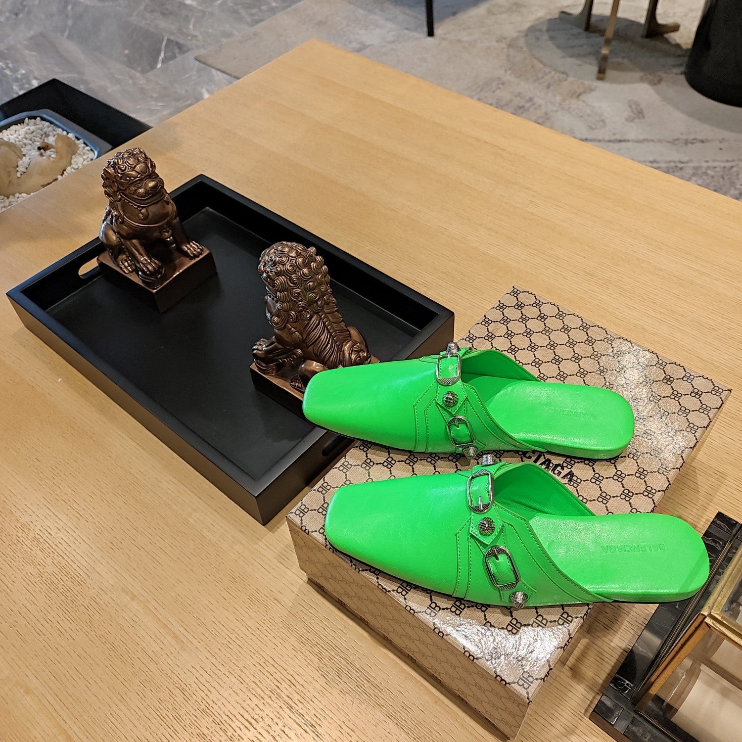 Balenciaga 26s Mules 25 Sheepskin