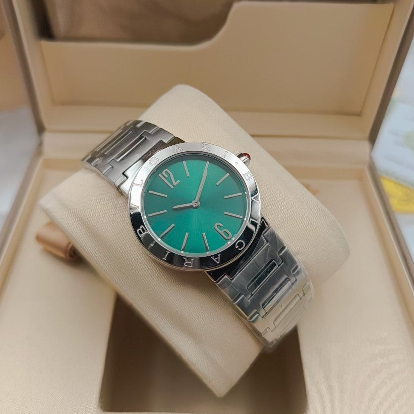 Bulgari 33mm Stainless Steel Case