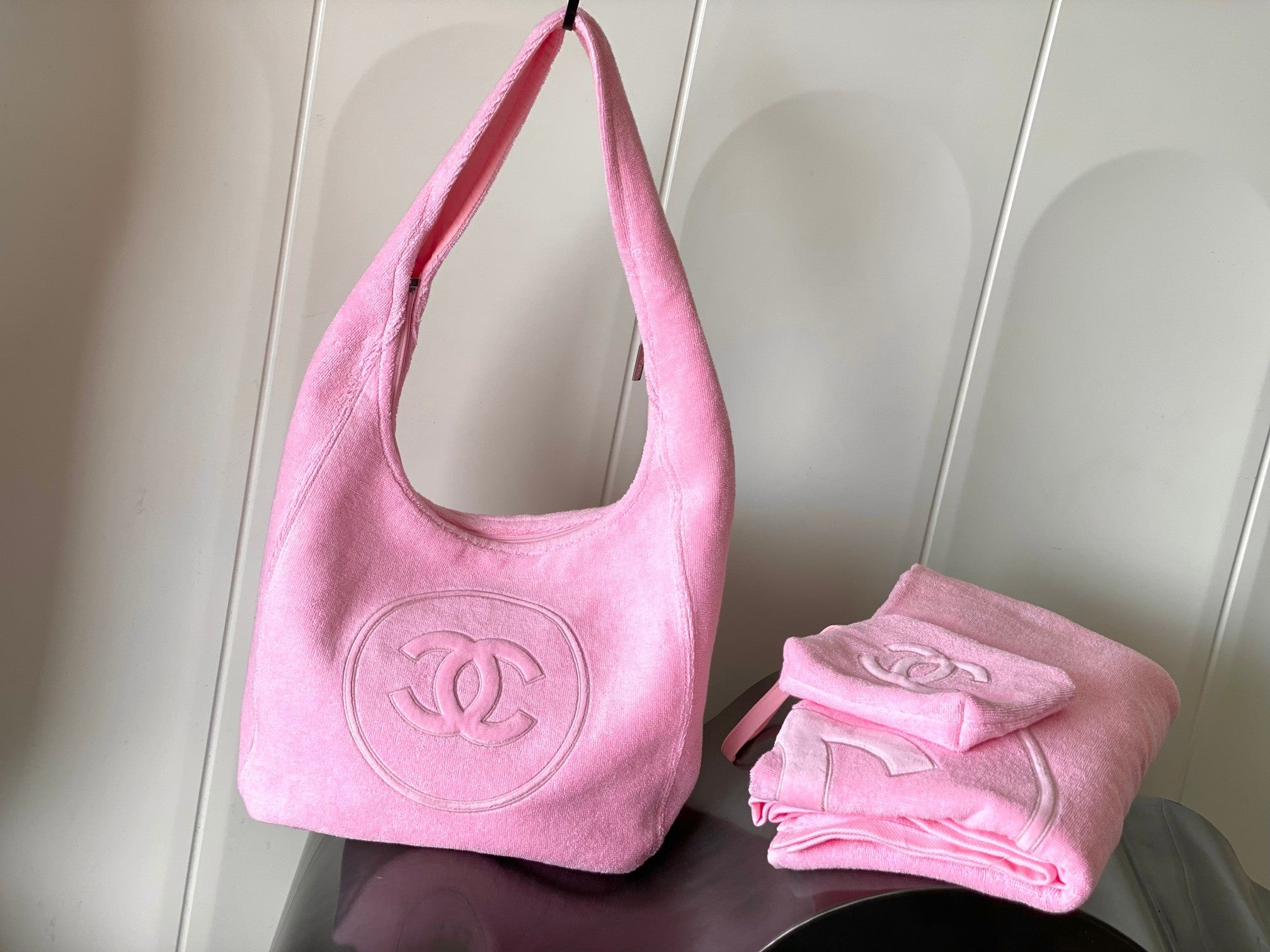 Chanel 2026 Coco Beach Shoulder Bag Cotton