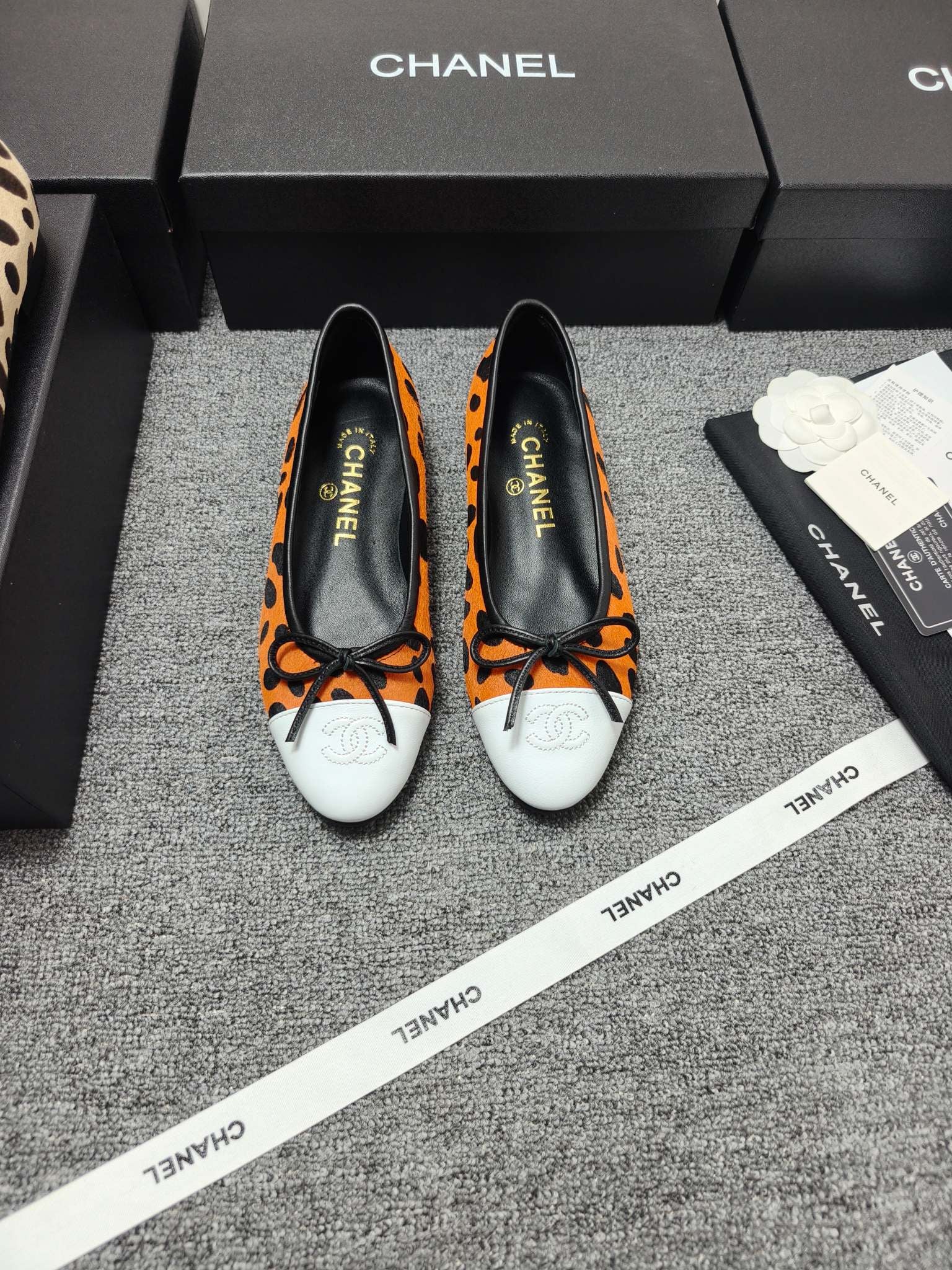 Chanel 2026 Ballet Flat Horsehair Sheepskin 855999