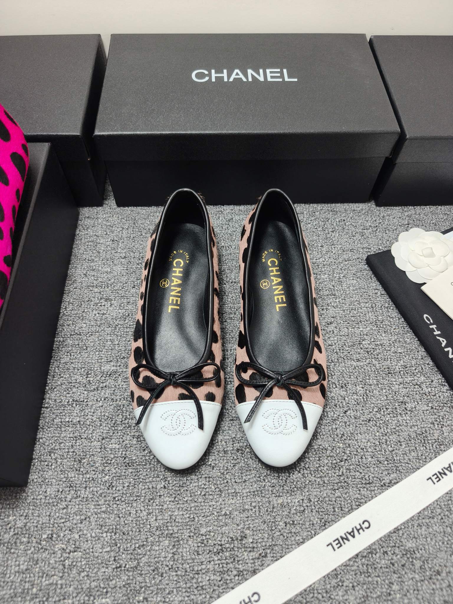 Chanel 2026 Ballet Flat Horsehair Sheepskin 855999