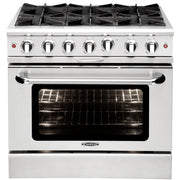 Capital Cooking MCOR366 36" All Gas Culinarian Range