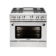 Capital Cooking MCR364G 36" All Gas Precision Range