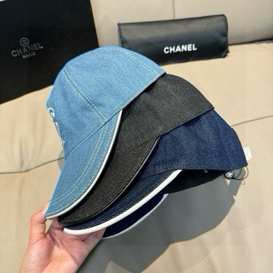 Chanel Denim Baseball Cap 299769