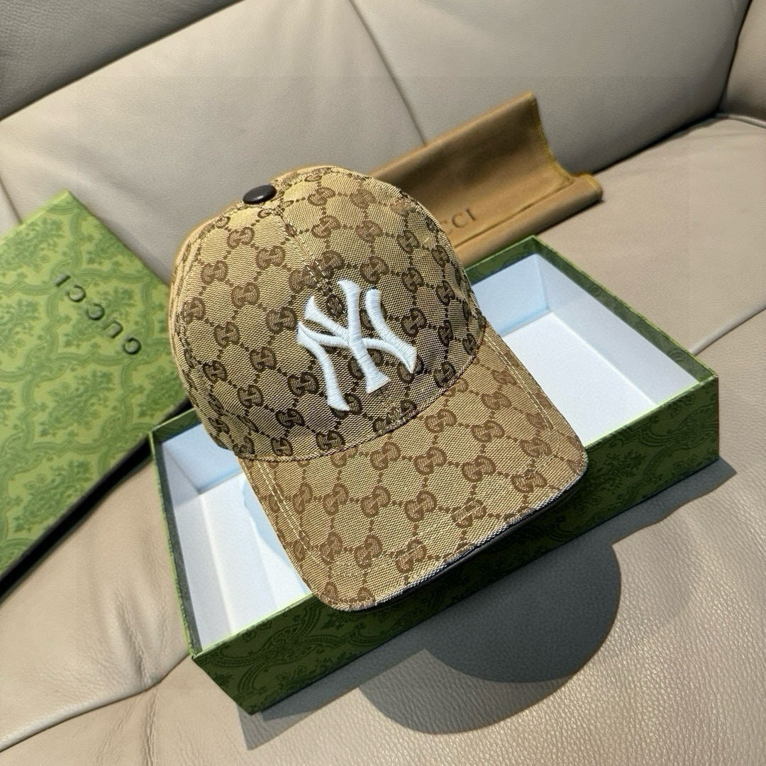 Gucci x NY Denim Monogram Hat 211628
