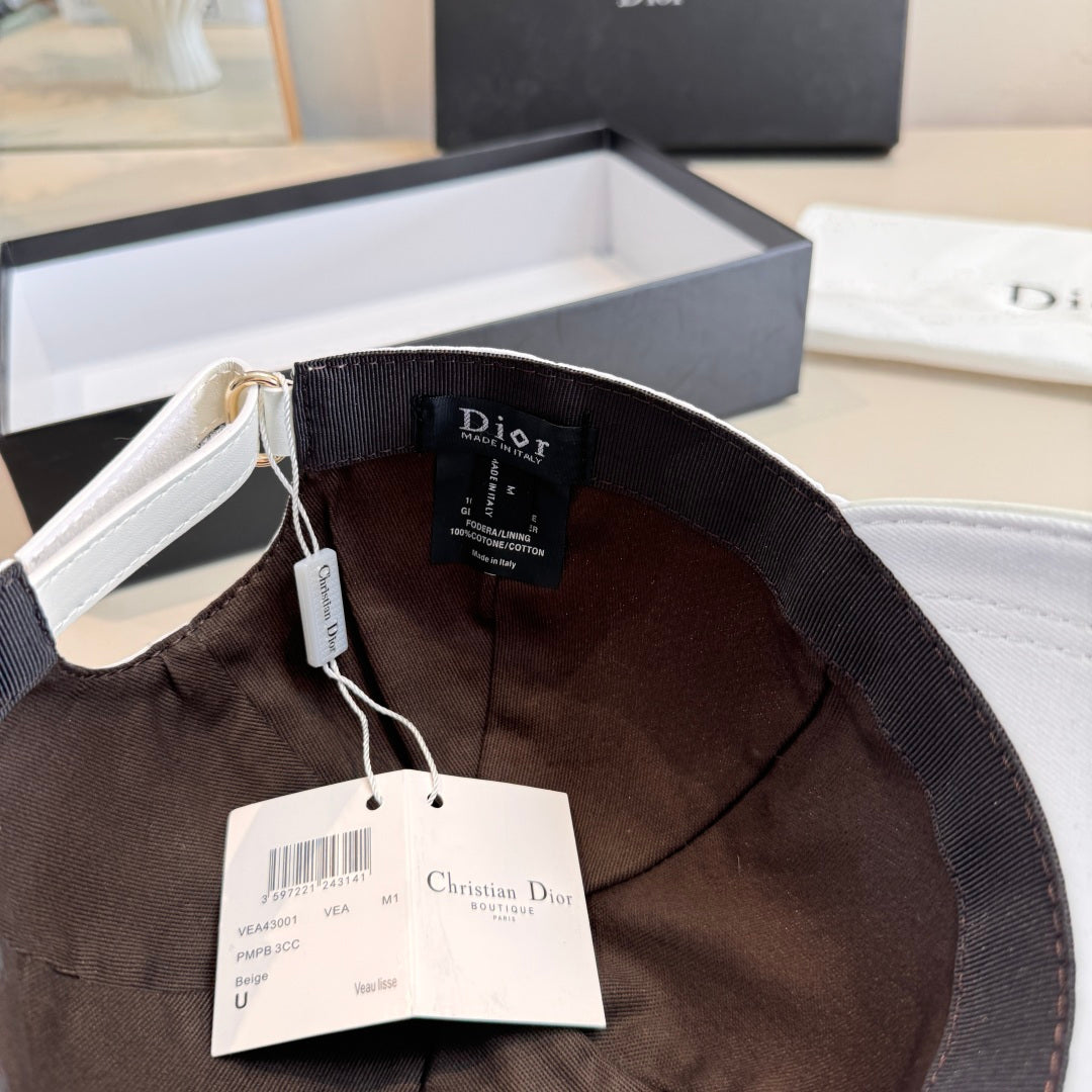Dior Baseball Cap With Dior Embroidery 229329