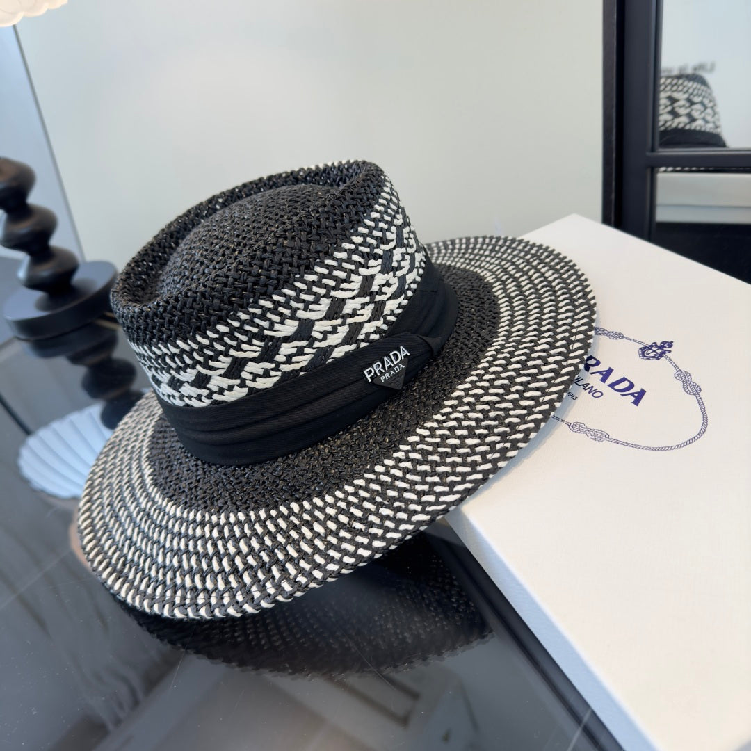 Prada Straw Sun Hat 262171