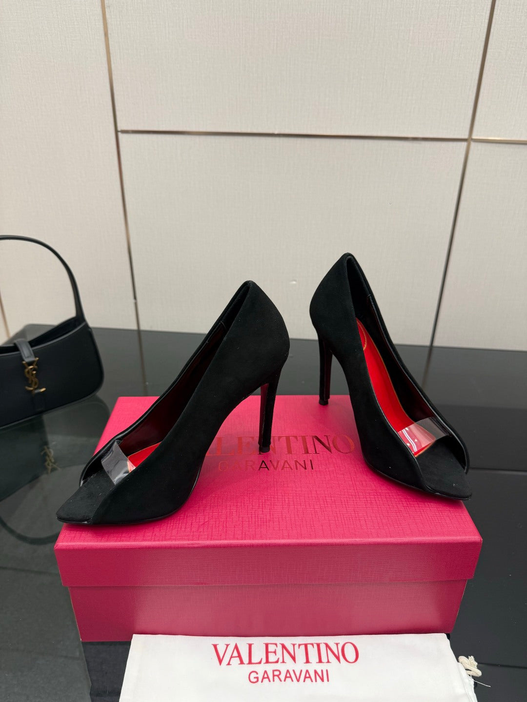 VT 26s High Heel Sandals 110 Suede Leather 725470