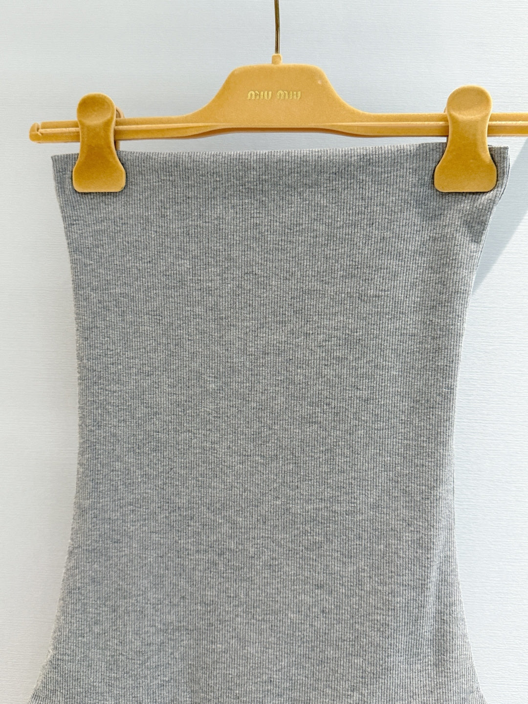 Miumiu 2026 Strapless Dress Cotton 444940