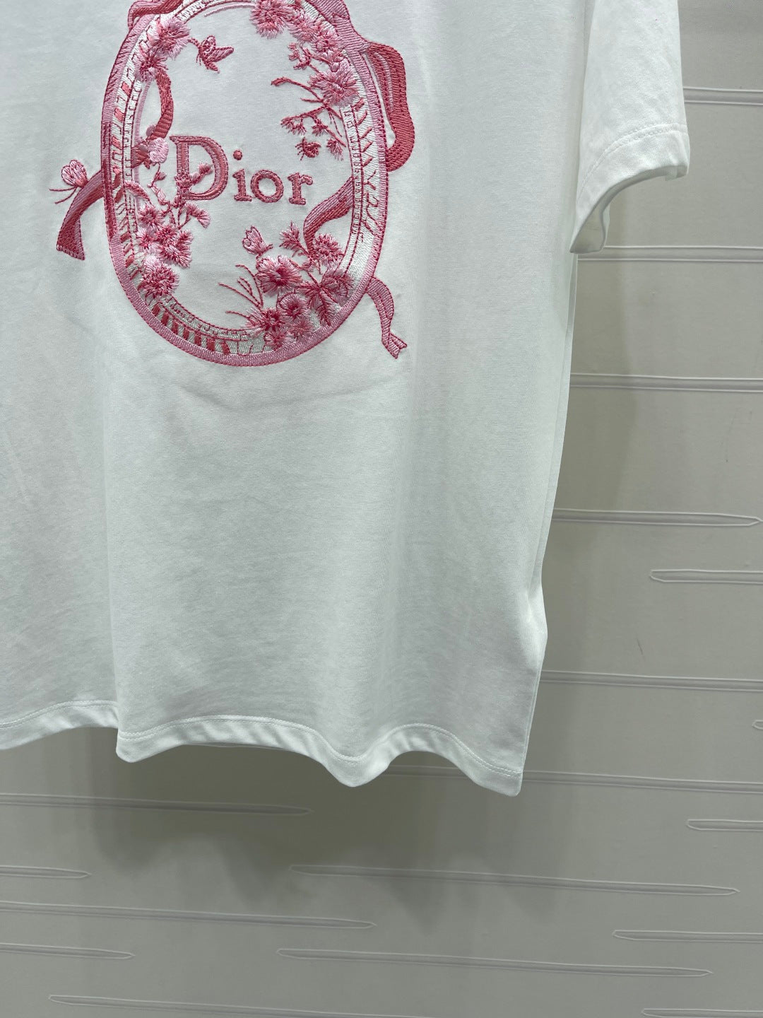 Dior 2026 Printed Short-sleeved T-shirt Cotton 392678