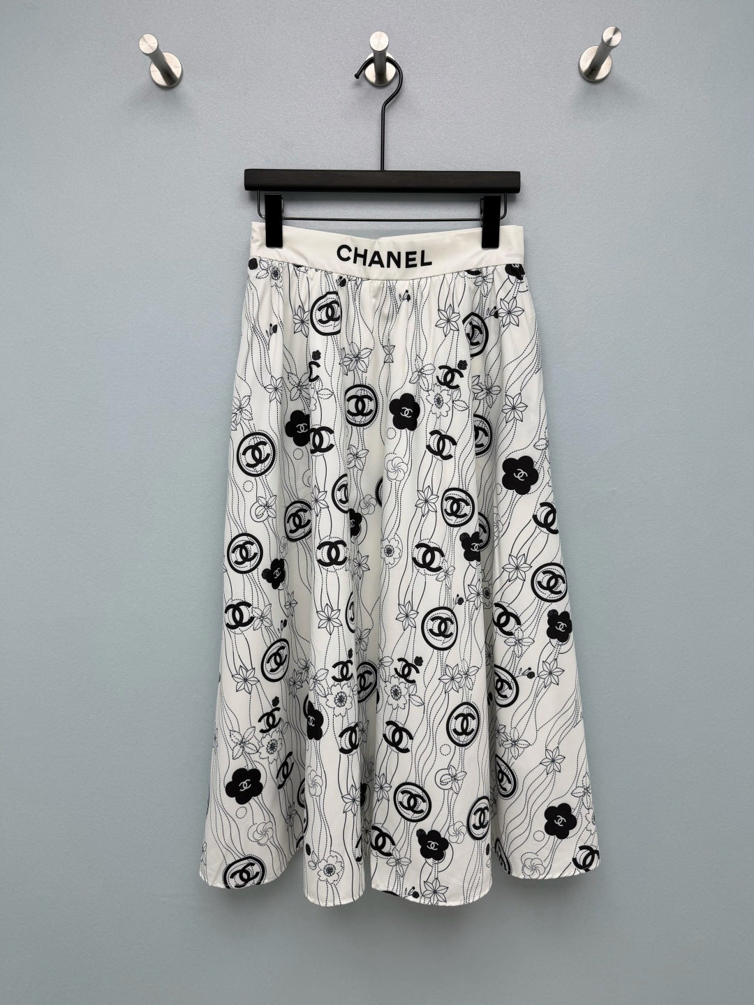 Chanel 2026 Midi Skirt Cotton 399372