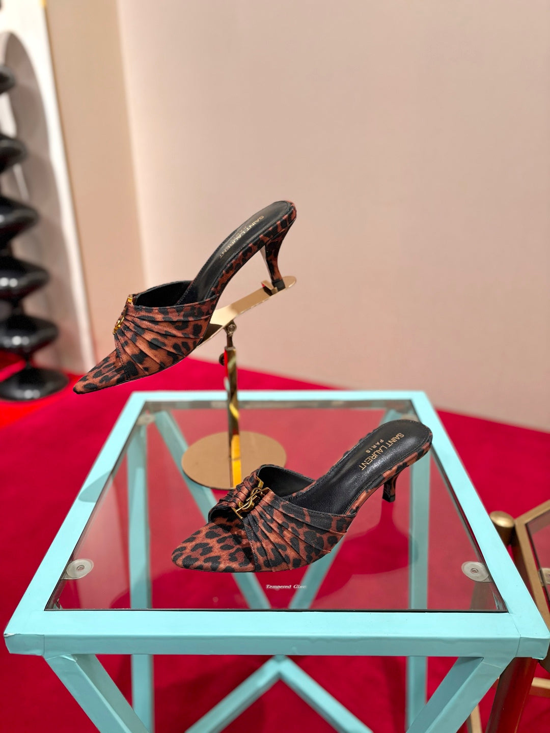 YSL 2026 Sandal Smooth Calfskin 925205