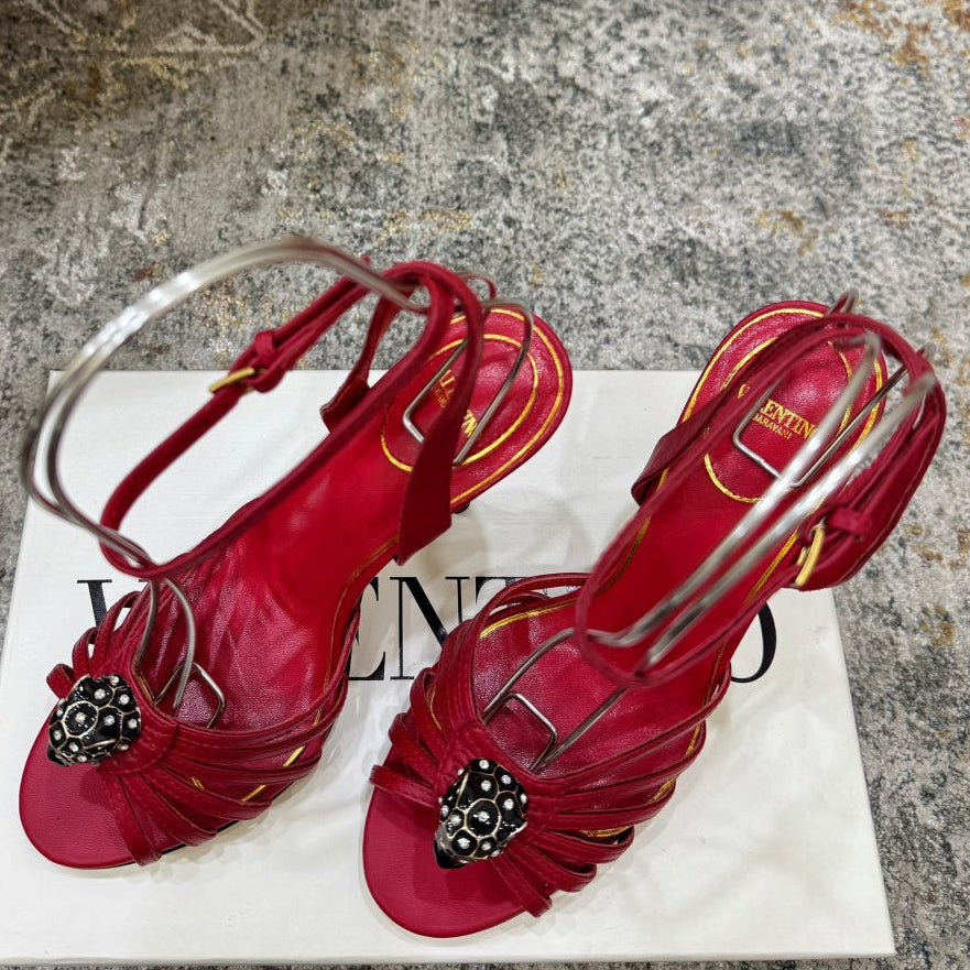 Valentino 2026 Panthea Embellished 105mm Sandal Leather 881566