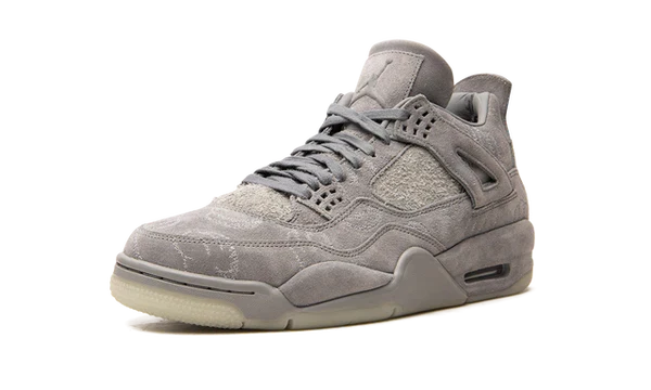 Nike Air Jordan 4 Retro Kaws Cool Grey Suede