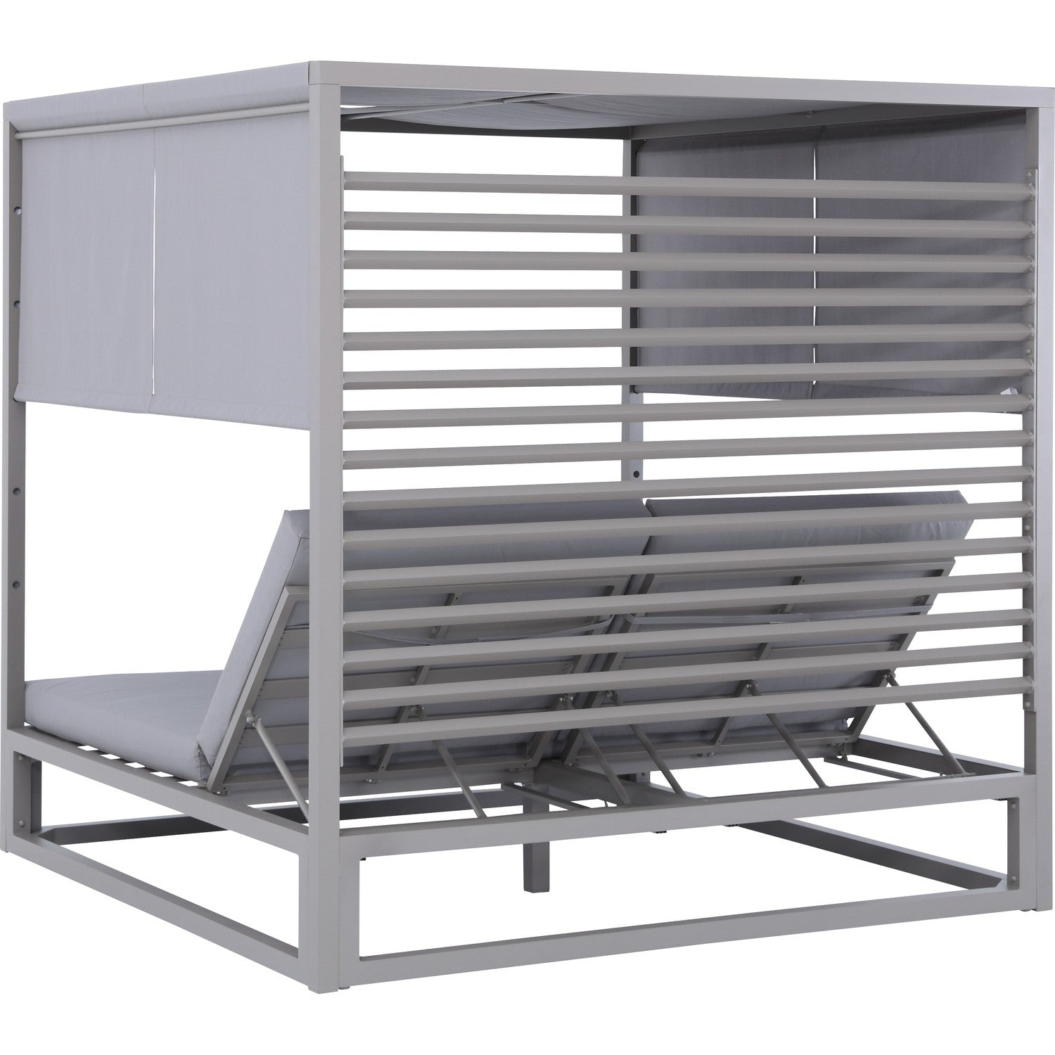 DekoLiving COP30501 Avola Outdoor Square Patio Daybed