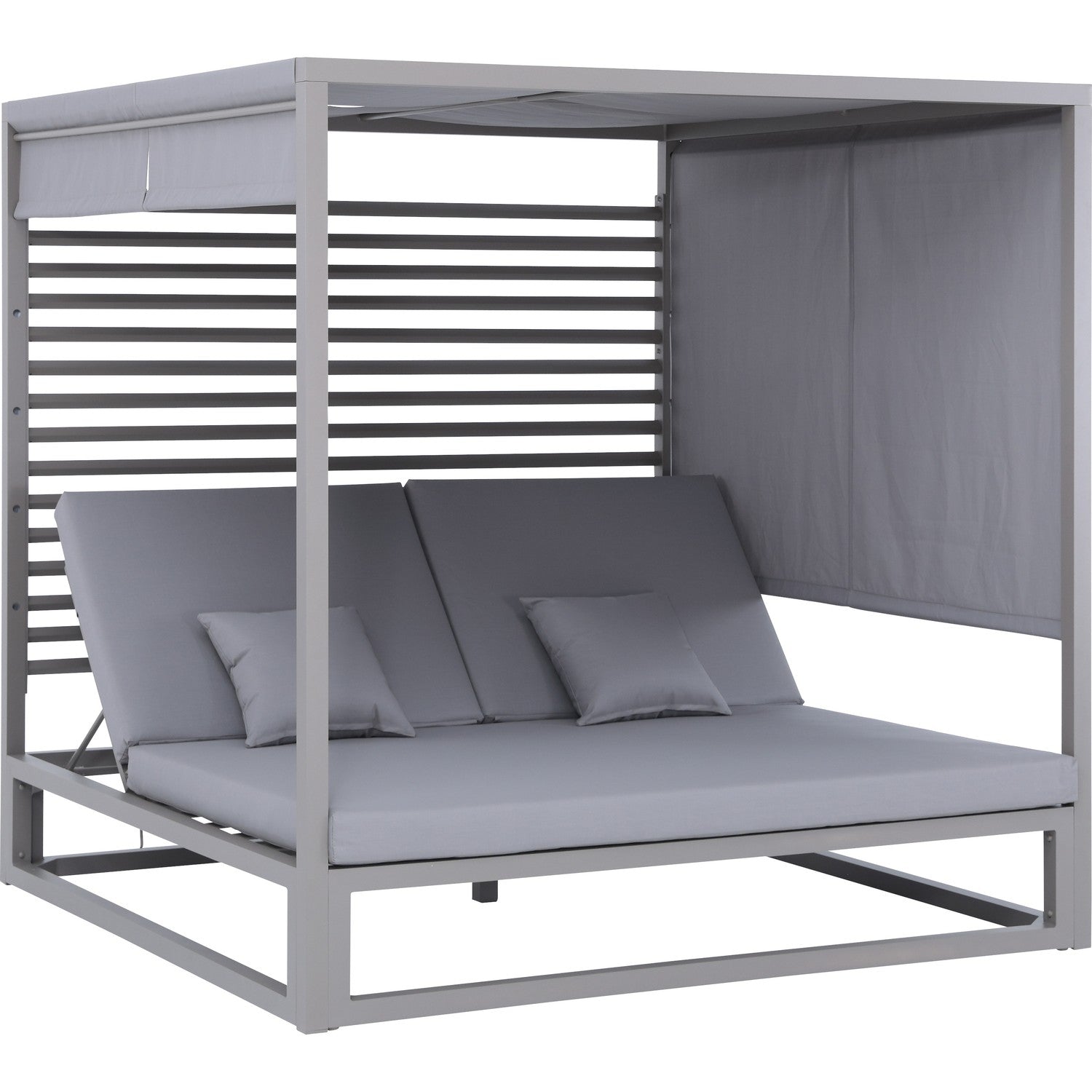 DekoLiving COP30501 Avola Outdoor Square Patio Daybed