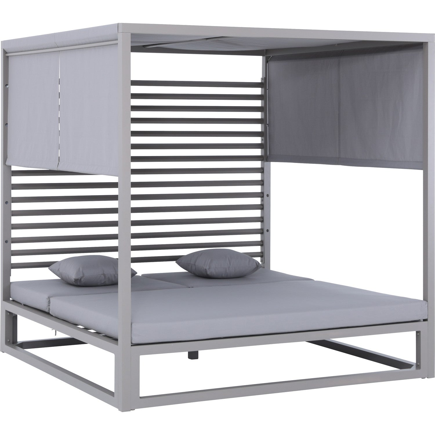 DekoLiving COP30501 Avola Outdoor Square Patio Daybed