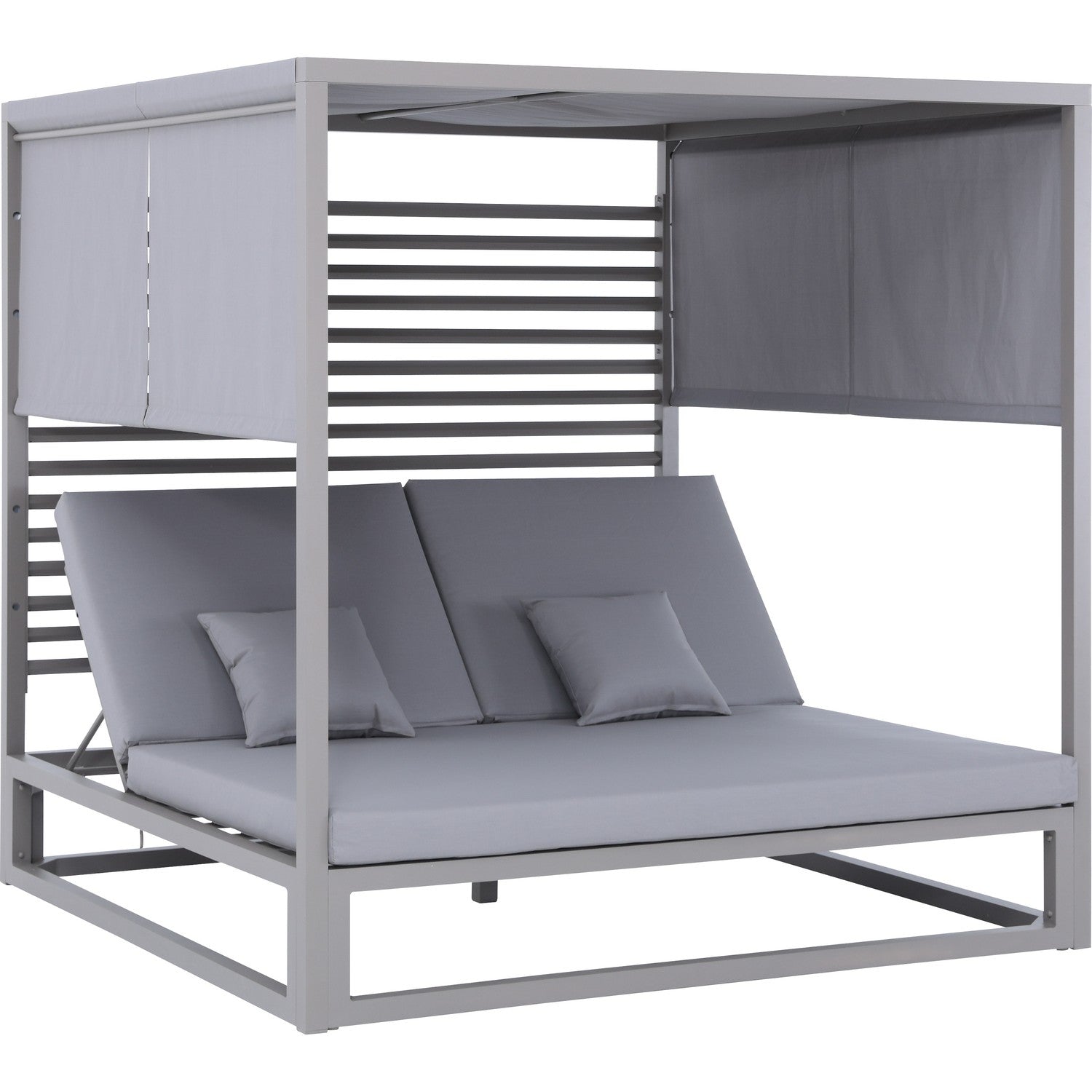 DekoLiving COP30501 Avola Outdoor Square Patio Daybed