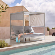 DekoLiving COP30501 Avola Outdoor Square Patio Daybed