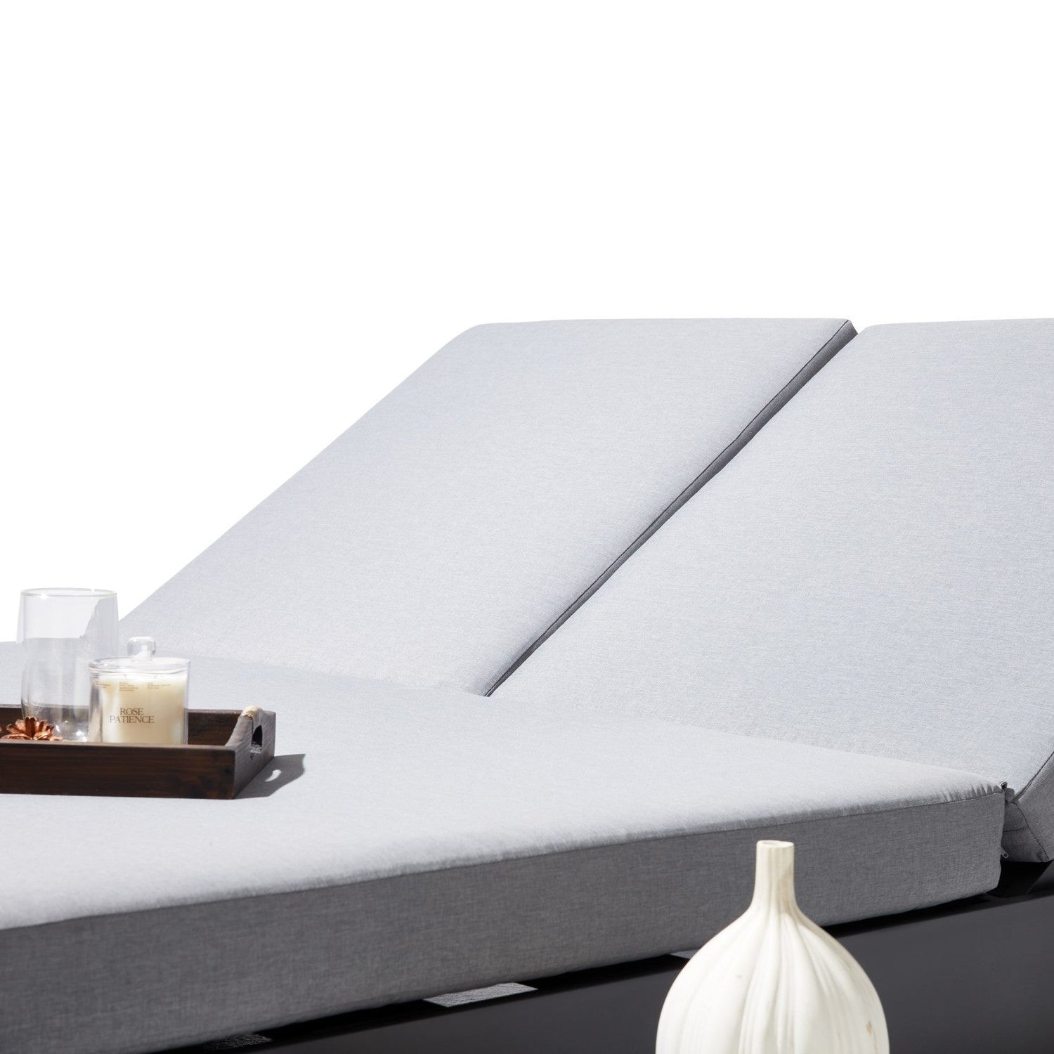 DekoLiving COP30501 Avola Outdoor Square Patio Daybed