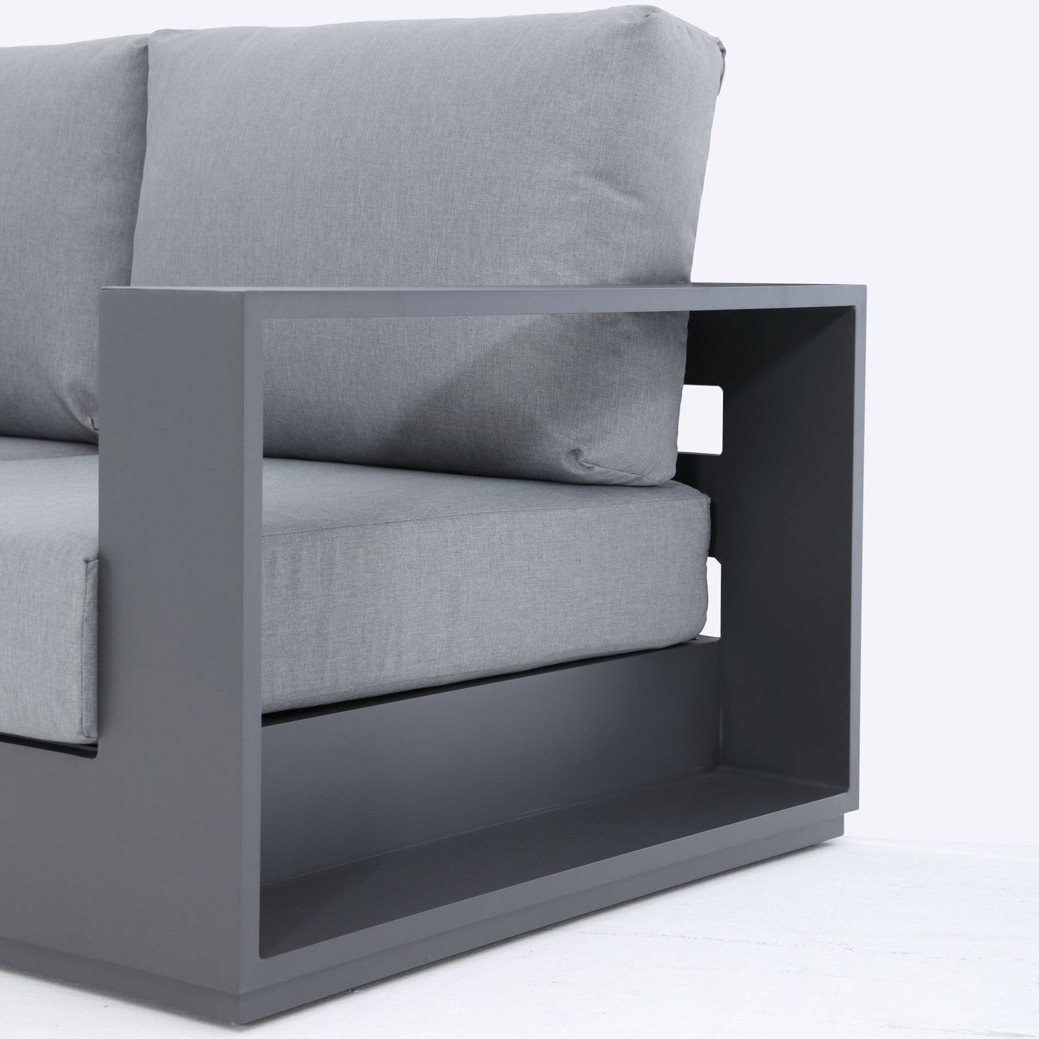 DekoLiving COP30002 Ficarazzi Outdoor Sofa Chair Set & Coffee Table