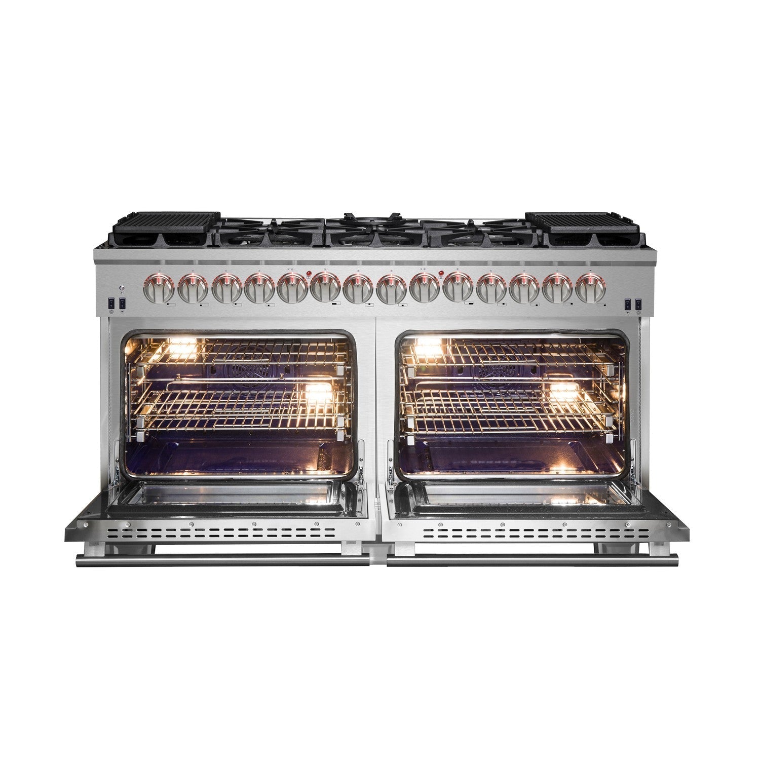 Forno FFSGS6187-60 Capriasca 60" Dual Fuel Gas Range & Electric Oven