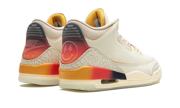 Nike Air Jordan 3 x J Balvin Cream Cowhide Suede