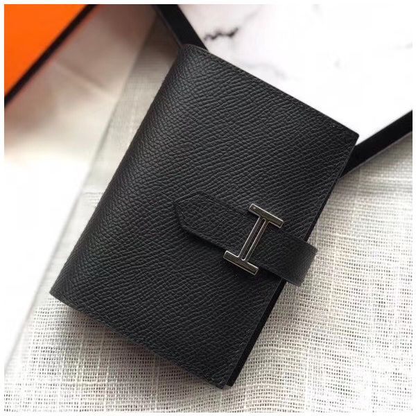 HM Bearn 10cm Mini Wallet In Epsom Leather