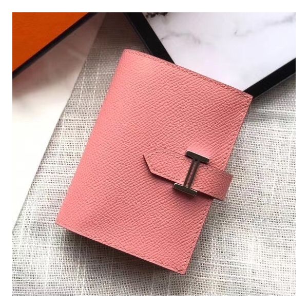 HM Bearn 10cm Mini Wallet In Epsom Leather