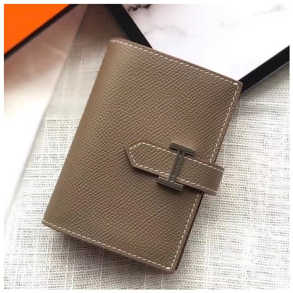 HM Bearn 10cm Mini Wallet In Epsom Leather
