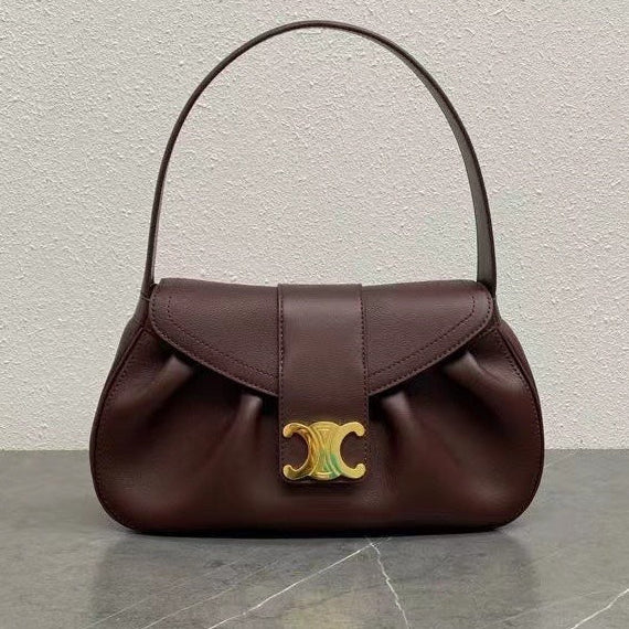 Celine 2026 Polly Shoulder Bag Lambskin 283627