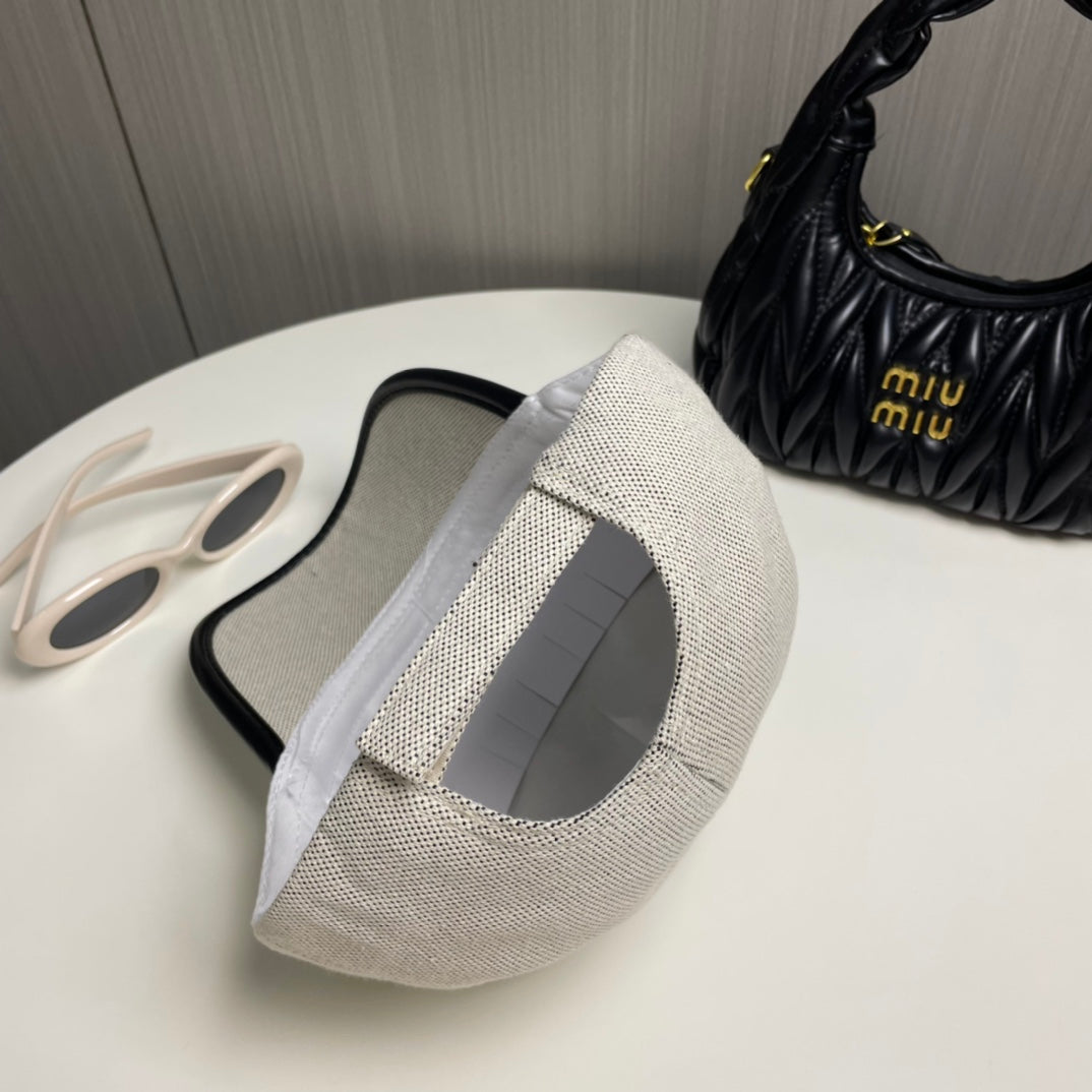 Miumiu Baseball Cap Cotton 250078
