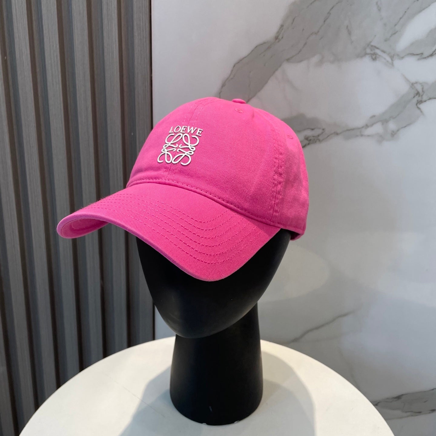 Loewe Logo Cotton Hat 211728