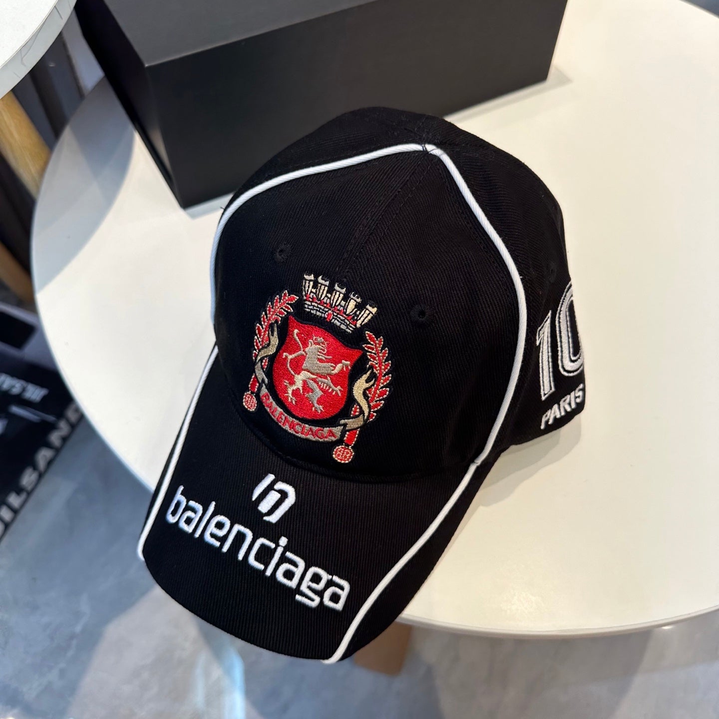 Balenciaga Embroidered Logo Baseball Cap 229228
