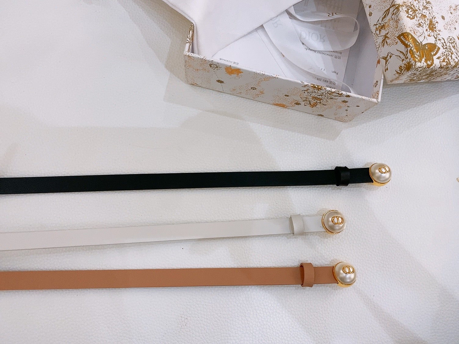 Dior Belt 15mm Smooth Calfskin 189895