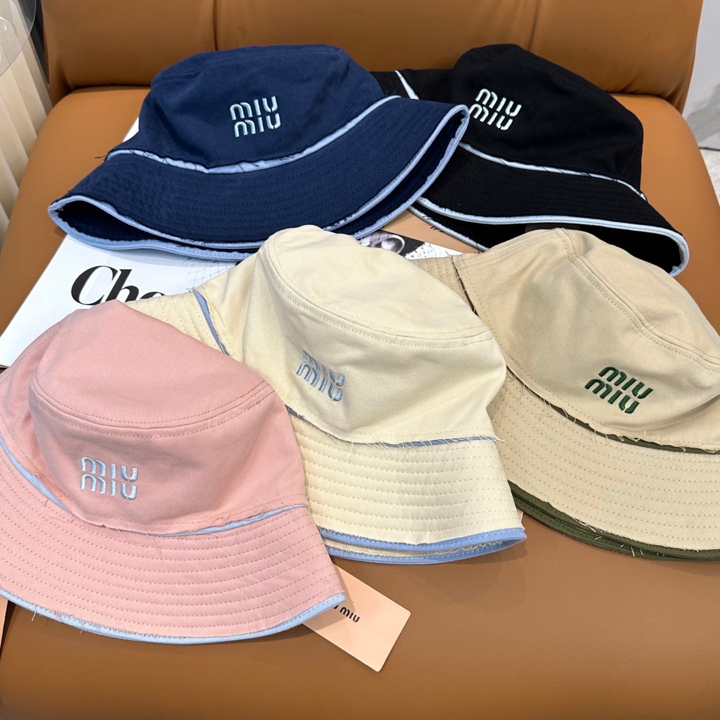 Miumiu Bucket Hat Cotton 291884