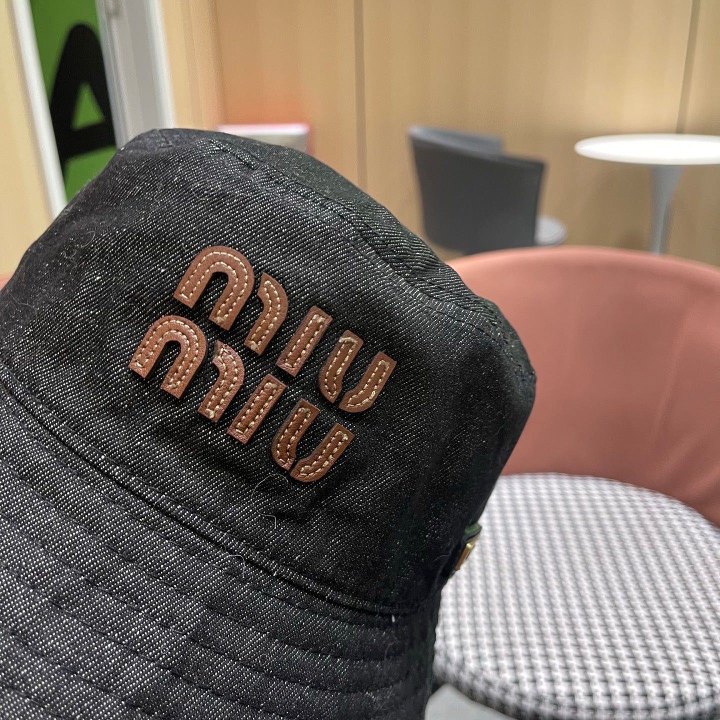 Miumiu Denim Bucket Hat 221138