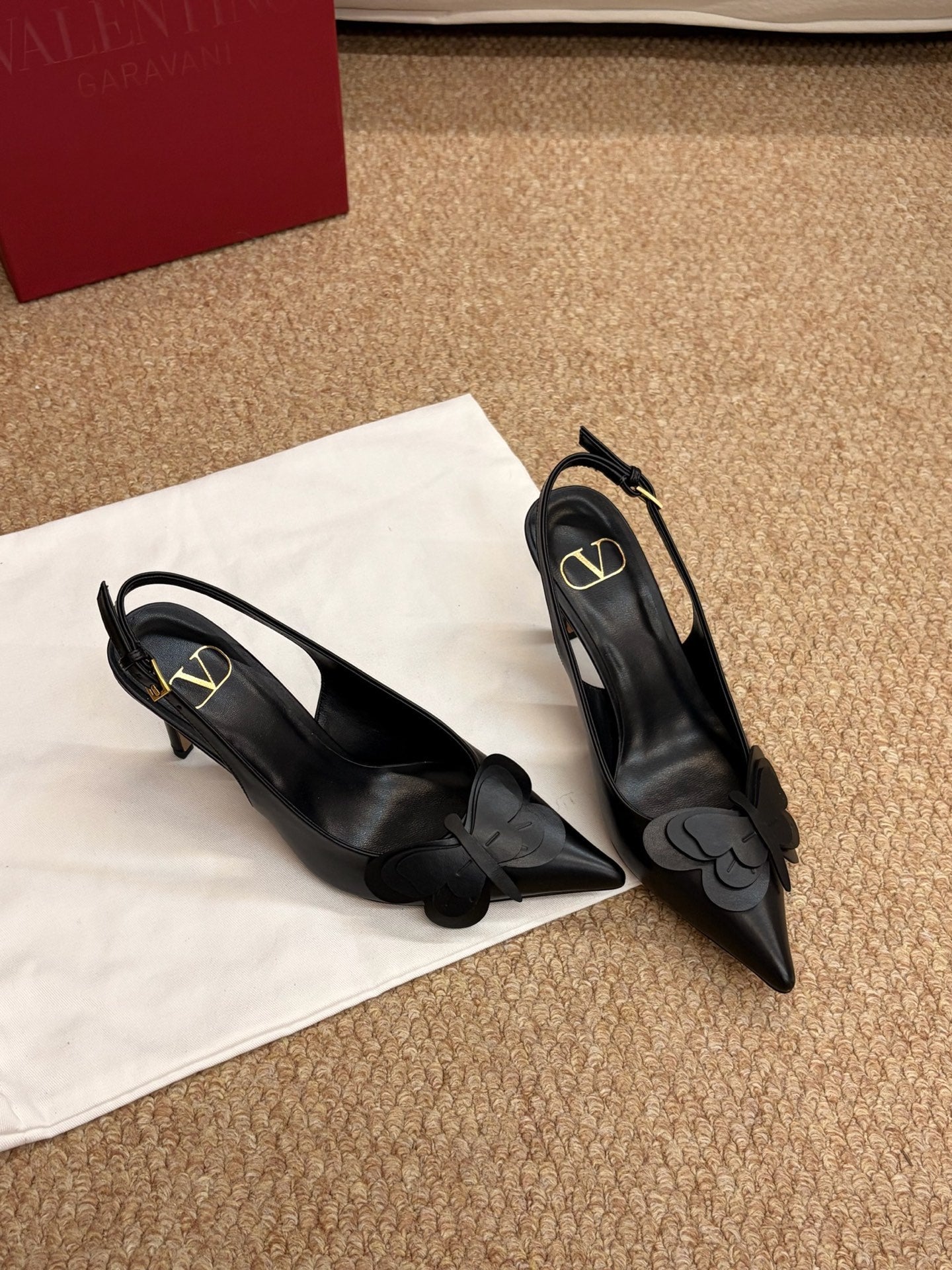 VT 26s Slingback Butterfly 70 Sheepskin 690866