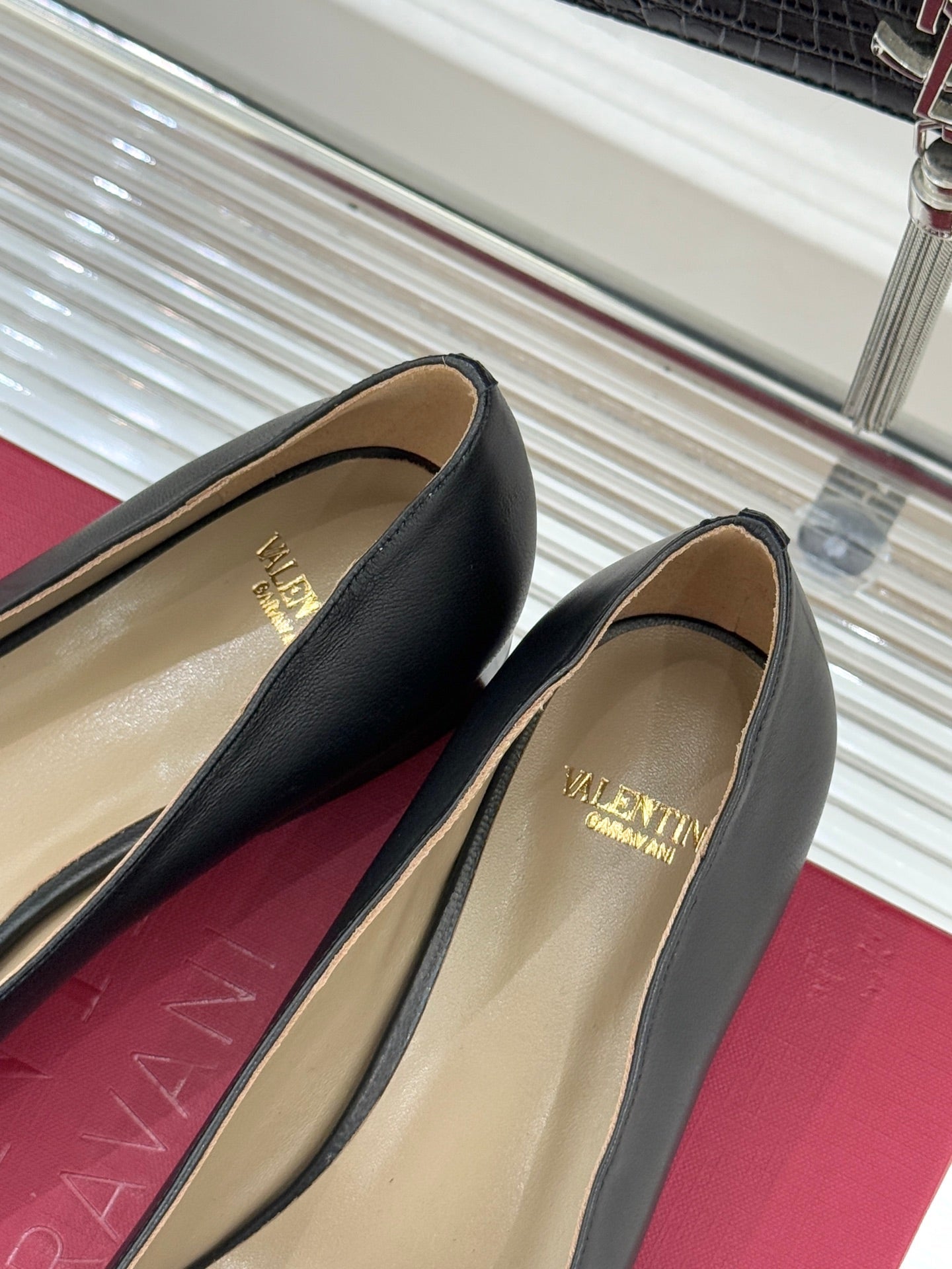 VT 26s Ballet Flat Sheepskin Gold Buckle 702251